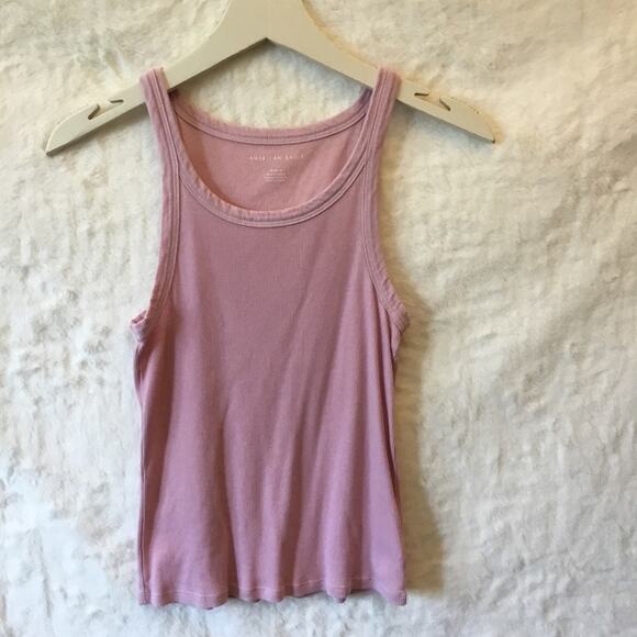 American Eagle Pink Tank Top - Picture 1 of 8